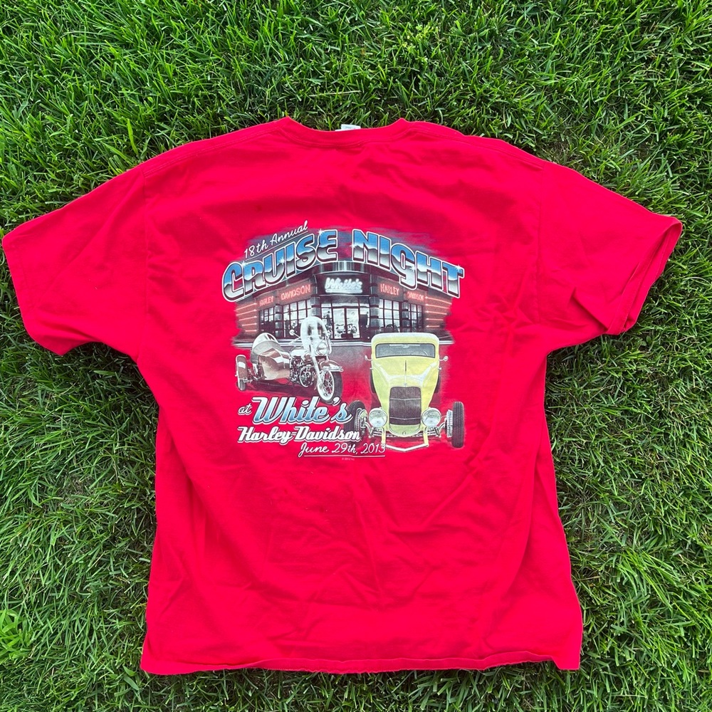 2013 Harley Davison show T-shirt